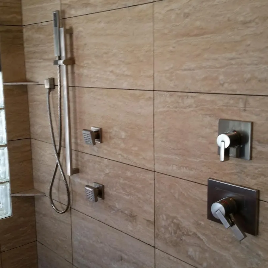 Shower fixture installation for Water Heater Replacement in Pinellas Park